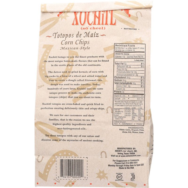 Xochitl Mexican Style Corn Chips - 16oz/9pk, 2 of 4