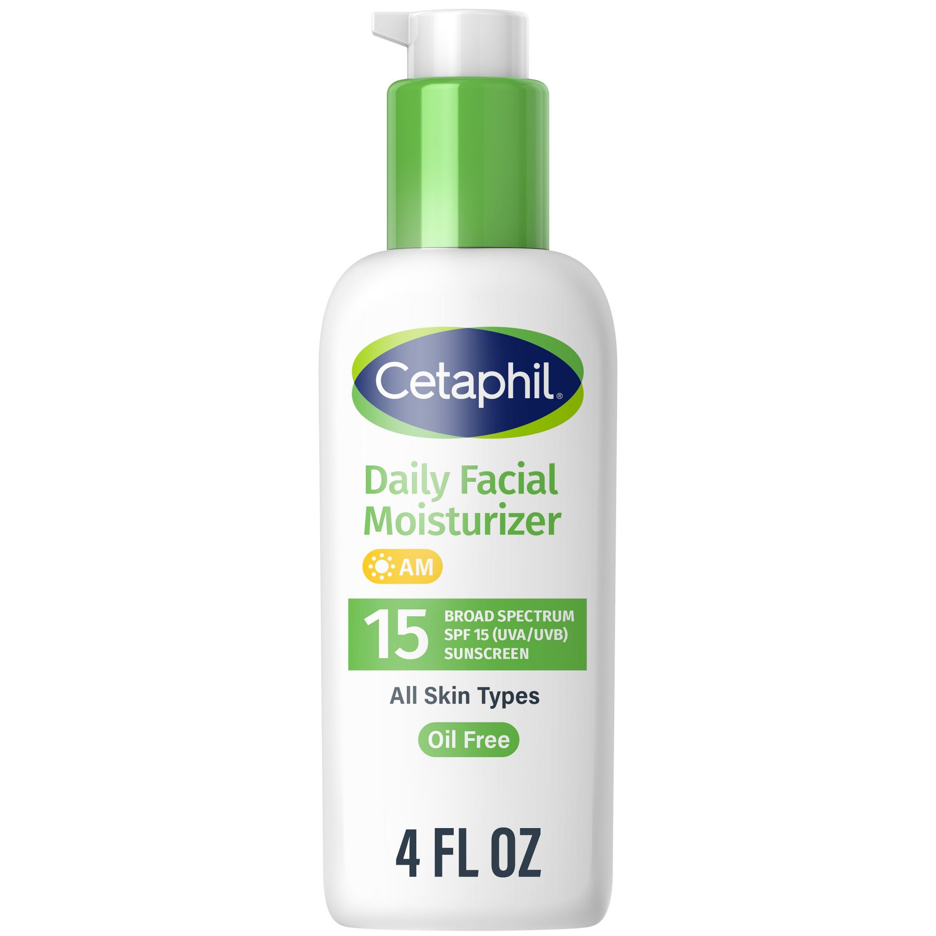 Cetaphil Daily Face Moisturizer with SPF 15 Fragrance Free - 4 fl oz