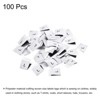Unique Bargains Woven Crafting Clothing Sewing Embroidered Size Labels 100 Pcs - 3 of 4