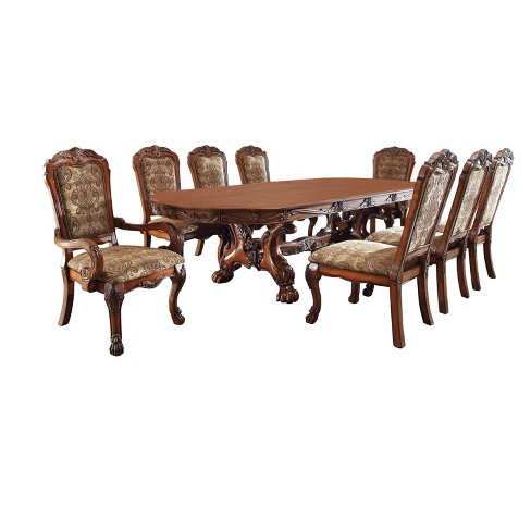 carved dining table