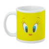 Looney Tunes Tweety Face Ceramic Coffee Mug  Novelty Gift Mugs for Coffee  Tea and Hot Drinks  11oz  White - 3 of 4