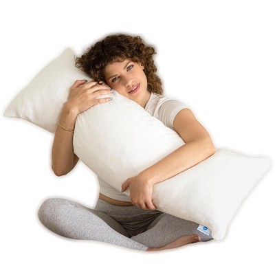 Pharmedoc Pregnancy Pillows, Shredded Memory Foam, Maternity Pillow For  Sleeping - Air White : Target