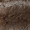 Gracie Mills Shawn Faux Brushed long Fur Square Pillow - 4 of 4