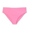 Women's High Waist High Leg Cheeky Bikini Bottom - Wild Fable™ - 4 of 4