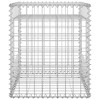 vidaXL Gabion Basket Post 19.7"x19.7"x23.6" Iron - 4 of 4