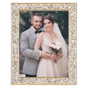 REGALWOVEN Sturdy Metal Velvet Backing Family Picture Frame - 1 of 4