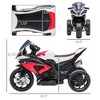 Resenkos Electric Ride-on Motorcycle,Licensed 6V Kids Ride on Motorcycle, Off-Road Battery Powered Three Wheels Dirtbike, Red - 2 of 4