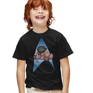 Boys' Star Trek Five Year Nap T-Shirt Black X Small - 1 of 4