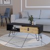 Kimball Coffee Table with Drawer and Hairpin Legs - 4 of 4