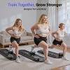 Pilates Board, Portable Pilates Reformer Machine for Home Workout, Easy-to-Use Pilates Sliding Board for Full Body Toning, - 2 of 4