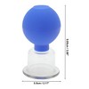 Unique Bargains Convenient Cupping Facial Tool Blue 1 Pc - 2 of 4