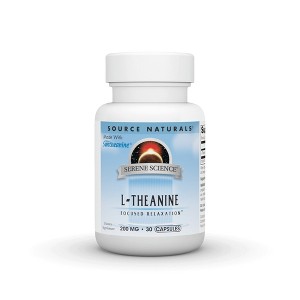 L-Theanine 200 mg by Source Naturals, Inc.  -  30 Capsule - 1 of 3
