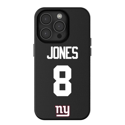 Keyscaper NFL New York Giants Players Game Tactic MagSafe Compatible Cell Phone Case for Apple iPhone