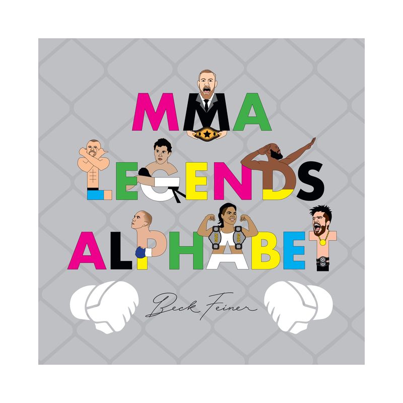 Mma Legends Alphabet - (Hardcover), 1 of 2
