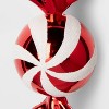 Peppermint Candy Christmas Tree Ornament Red/White - Wondershop™ - 3 of 3