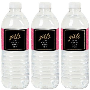 Big Dot of Happiness Girls Night Out - Bachelorette Party Water Bottle Sticker Labels - Set of 20 - 1 of 4