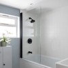 WOWOW Single-Handle 5-Spary Settings Round Shower Faucet with Tub Spout (Valve Included) - 3 of 4