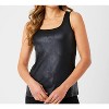 Women's Vegan Leather Tank - Angel Apparel - 2 of 4
