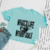 Simply Sage Market What's Life Without Goals Boxy Crop Top - 3 of 4