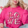 Simply Sage Market Women's Graphic Sweatshirt Love Ribbon - 2 of 4