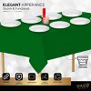 Plastic Tablecloth Disposable, Tablecloths for Rectangle Tables 54 inch. x 108 inch. Fits Tables Up to 8 Feet, Table Cloth for Party - SparkSettings - 4 of 4