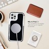 iHome Magnetic Silicone Velo Case, Slim & Shock Absorbent, MagSafe Compatible, iPhone 12/12 Pro, Black - 3 of 4