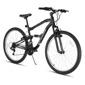 BAMCBASE 26 Inch Men's Mountain Bike, Dual Suspension, 21-Speed, Adult MTB - 1 of 4