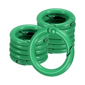 Unique Bargains Metal Spring O Rings 5/8 Inch Zinc Alloy Durable Multipurpose Lightweight Buckle - 1 of 4