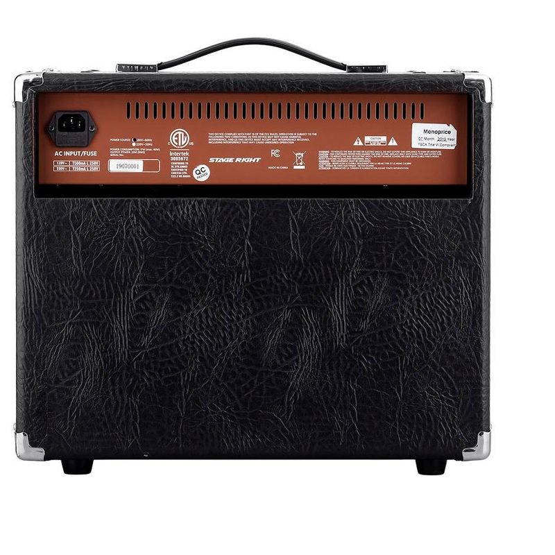 Monoprice 20-Watt Acoustic Guitar Amplifier, 3-Band EQ With Frequency Selector, Perfect For Both Practice and Small Gigs - Stage Right Series, 2 of 7
