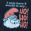 Boys' Smurfs Vintage Papa Smurf Ho Ho Ho Christmas T-Shirt - 2 of 4