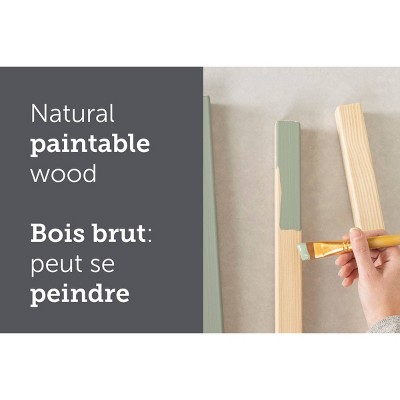 Scandinavian Natural Wood Buffet with Wine Glass & Bottle Storage