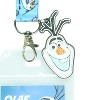 Disney Frozen Olaf Loveable Snowman Lanyard with ID Badge Holder and Charm - 3 of 4