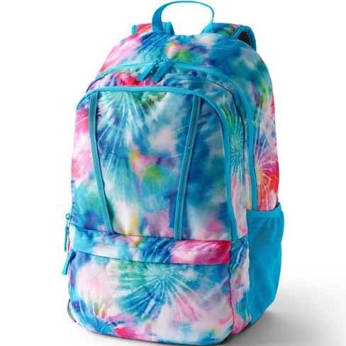 Lands' End Kids Classmate Extra Large Backpack - - Rainbow Burst Tie Dye :  Target