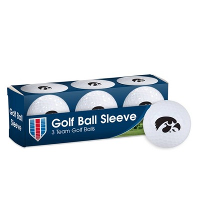 NCAA Iowa Hawkeyes Golf Balls 3pk