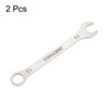 Unique Bargains 3Cr13 Stainless Steel Metric Thin Combination Wrenches 2 Pcs - 3 of 4