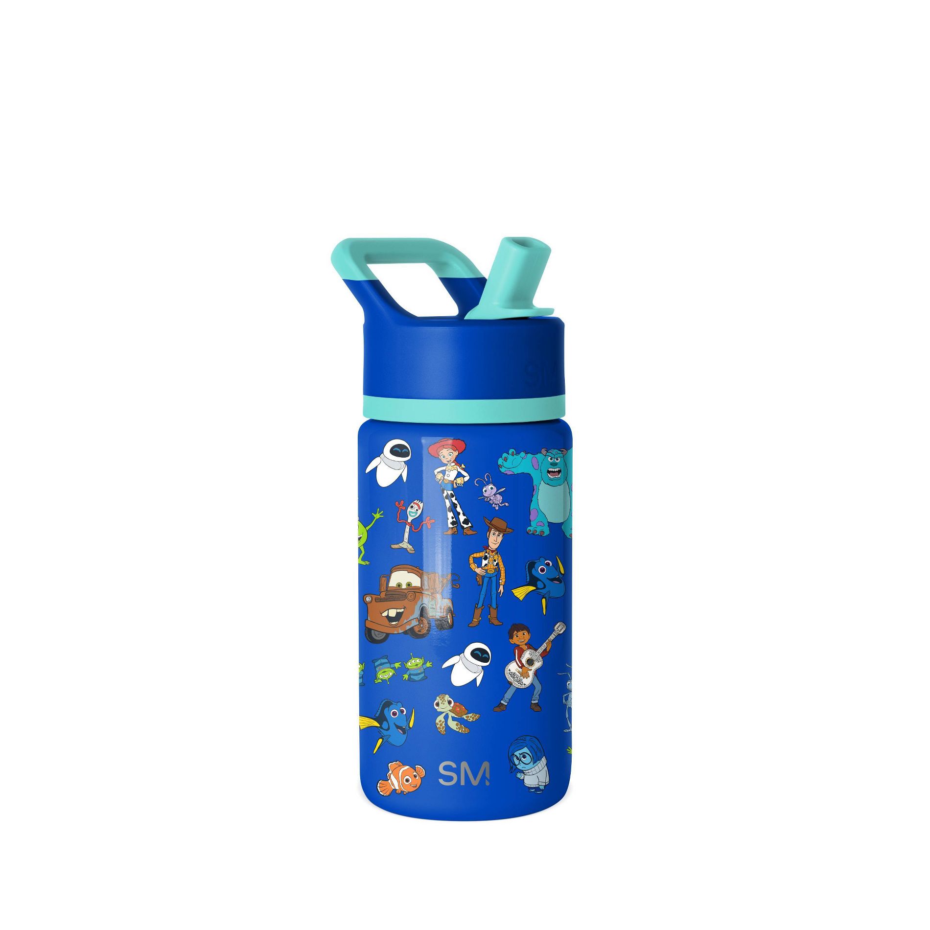 Simple Modern 14oz Summit Pixar Characters Water Bottle  Blue