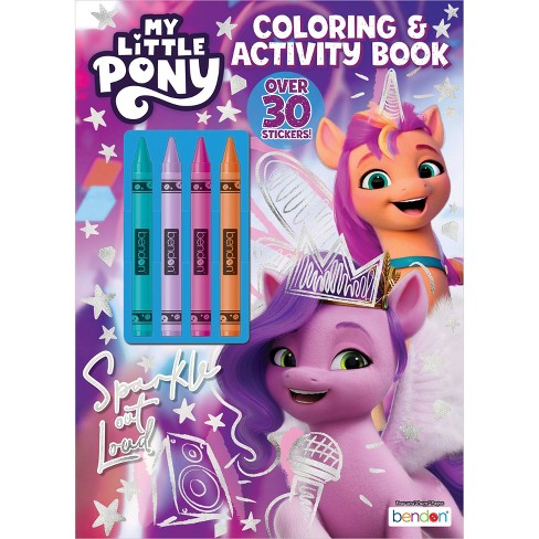 My Little Pony Movie 2 Coloring Book with Crayons - image 1 of 4