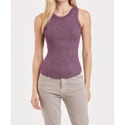 Women's Sparkle Rib Tank Top - Another Love