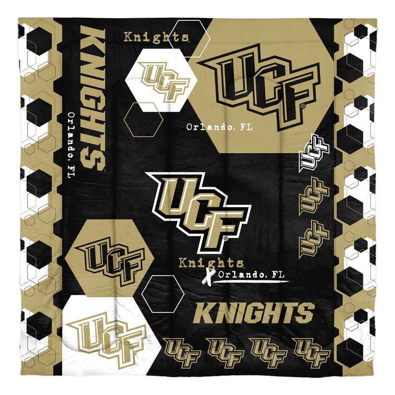 NCAA UCF Knights Hexagon Comforter Set - Twin, 2 of 3
