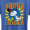 Women's - Peanuts - Snoopy Celebrate Karneval Short Sleeve Graphic T-Shirt - 2 of 4