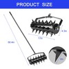 SKRAN Rolling Manual Lawn Aerator, Gardening Lawn Aerator Tool, With Soil Penetrator Spikes Deep Soil Penetration for Garden Grass Patio Yard - 3 of 4