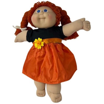 Doll Clothes Superstore Handmade Doll Dress Halloween Colors Fits 14 - 15 Inch Cabbage Patch Kid Dolls