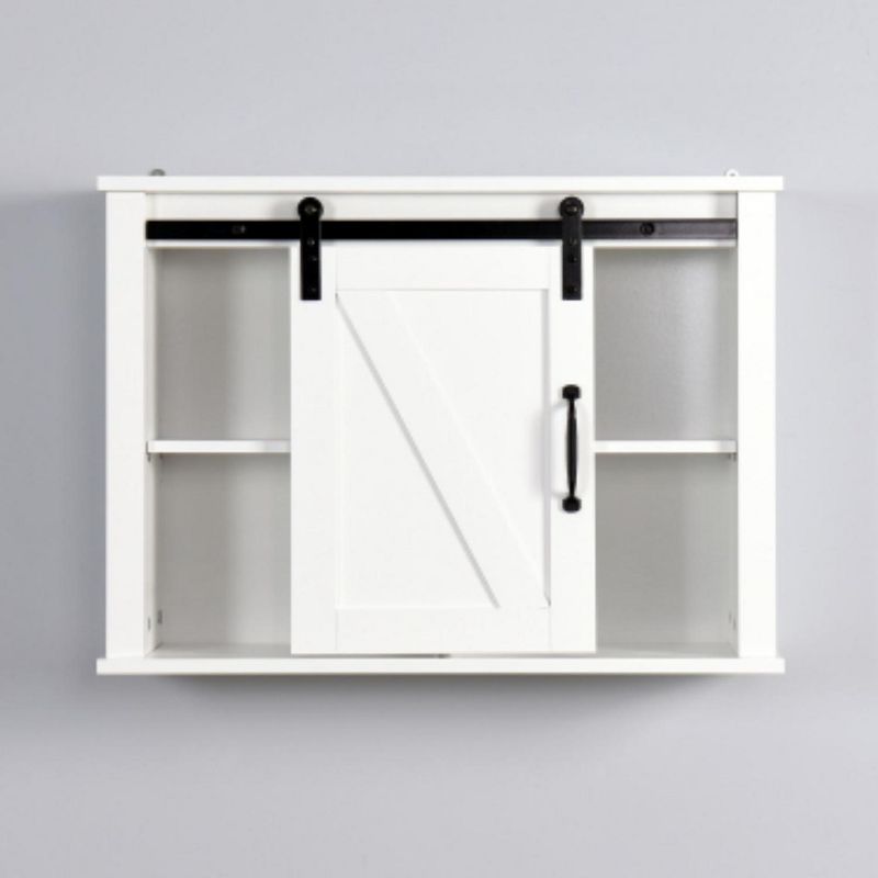 Organnice Bathroom Wall Cabinet with 2 Adjustable Shelves, 2 of 4