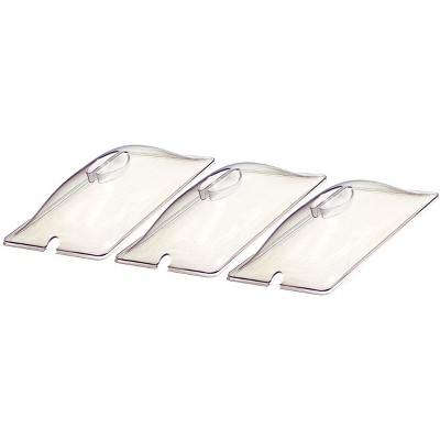 Broil King Three 1/3 Size Clear Plastic Lids - CL-3