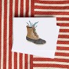 Greetings from New England, New England Boot, Preppy Santa Winter/Holiday/Christmas Greeting Card Pack Sets (3 ct, Assorted) by Ramus & Co - 3 of 4