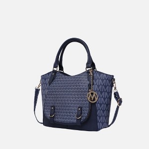 MKF Collection Talula Signature Printed Vegan Leather Women’s Satchel Bag by Mia K - 1 of 4