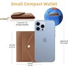 FATMOON Womens Wallet,RFID Blocking Small Trifold Ladies Wallets Women Credit Card Holder With Coins Zipper Pocket - 3 of 4
