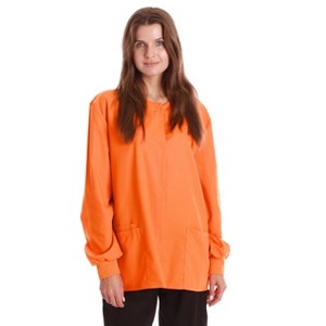 Just Love Womens Solid Jacket Uniform Coat - Nurses Scrub Labcoat - 1 of 3