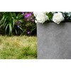 Rosemead Home & Garden, Inc. Kante Lightweight Modern Outdoor Concrete Square Planter - 3 of 3