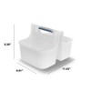 2 Compartment Large Soft Grip Tote Under Sink Bathroom Storage - madesmart - 2 of 4